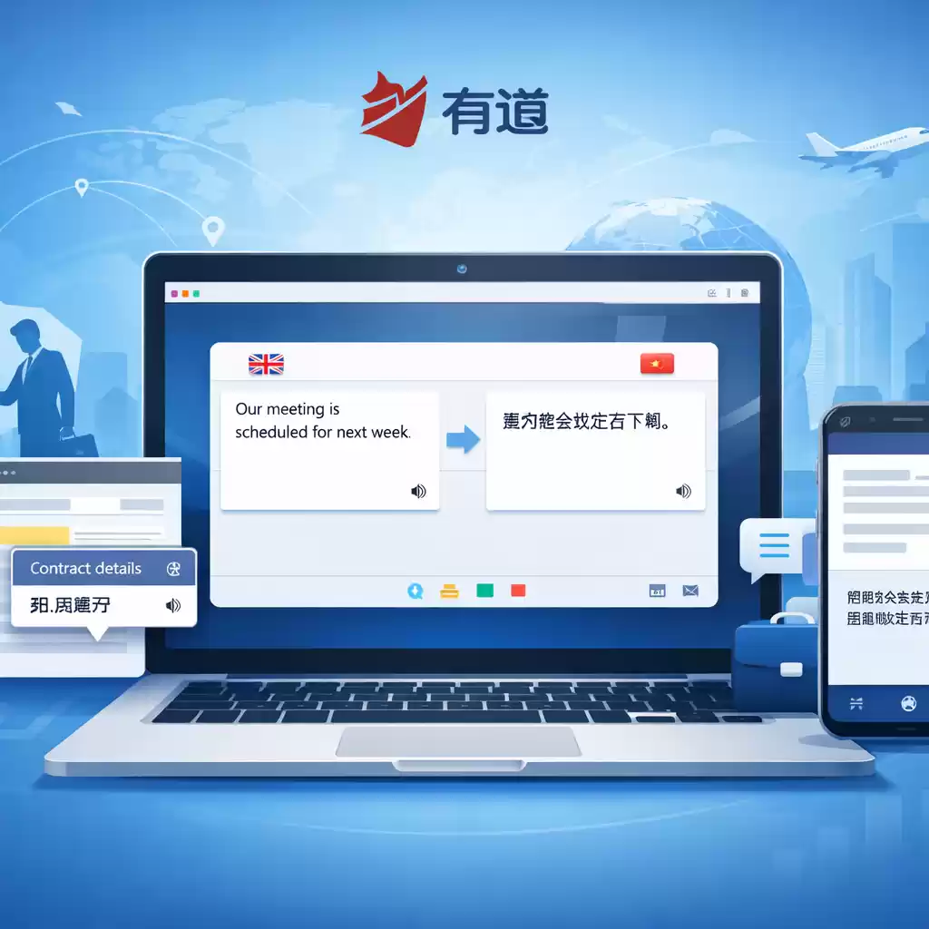 有道翻译:让跨国商务变得更高效!,有道词典跨软件翻译