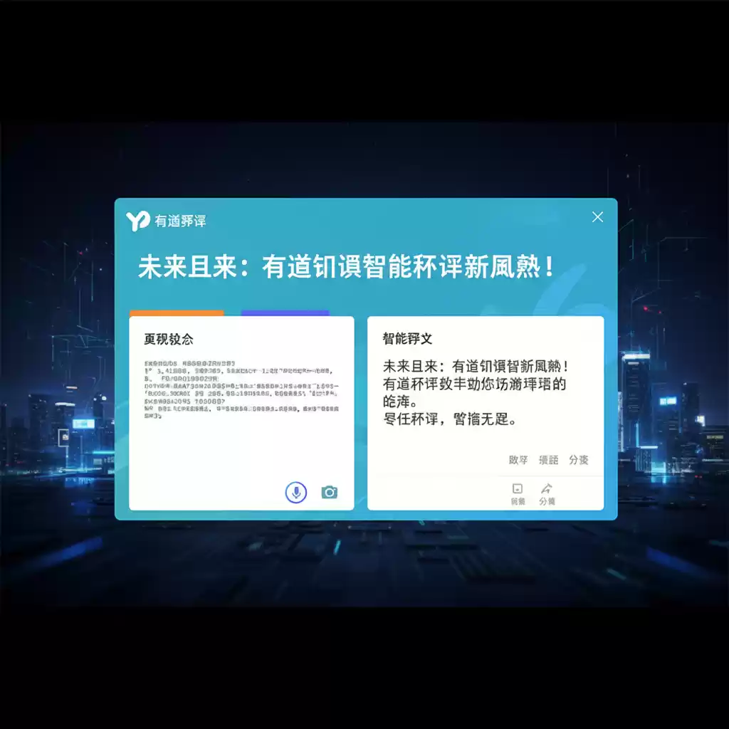 未来已来：有道引领智能翻译新风潮！，有道翻译助手-有道翻译官网